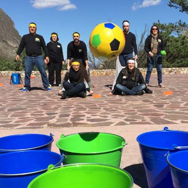 Encesta el balon Curso para trabajadores de Trabajo en Equipo ALYAX Monterrey